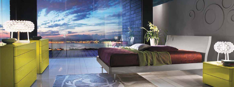 immagine di un arredo zona notte mobilstella