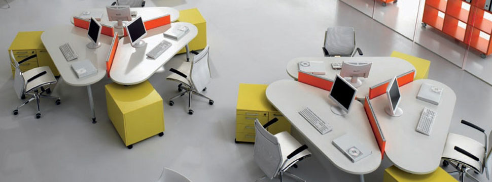 ufficio arredato con mobili walco